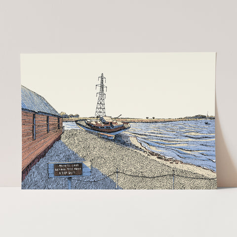 3 x Postcards, North Kent Shipyards in Colour