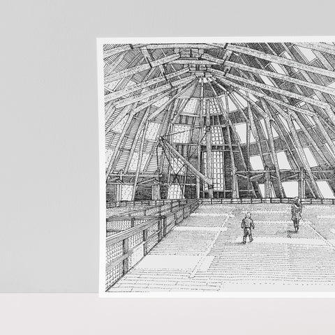 Dockyard Slip 3 Limited Edition Art Print (A4)