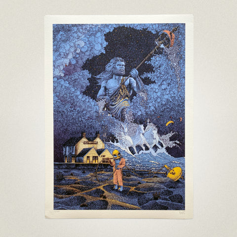 Old Neptune Limited Edition Art Print