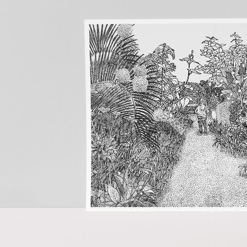 Darren's Garden Limited Edition Art Print (A4)