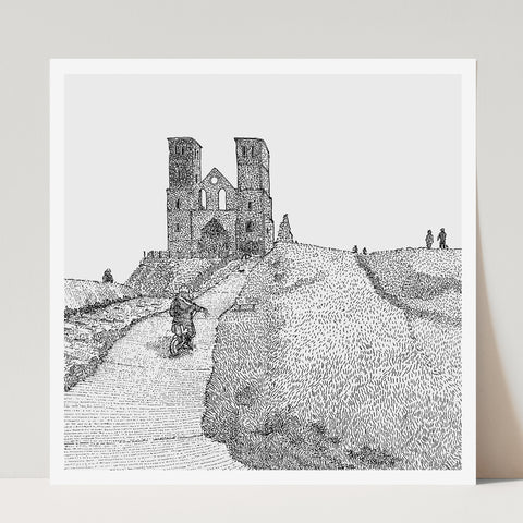 Reculver Bike Ride Black&White (Limited Edition)