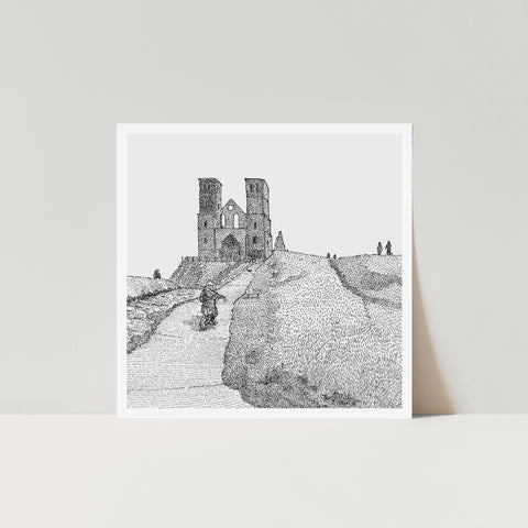 Reculver Bike Ride Black&White (Limited Edition)