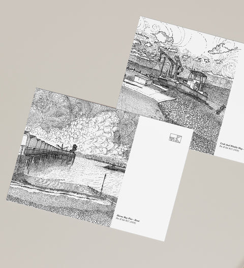 3 x A5 Postcards, Kent Coastline (Limited Edition)